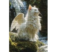 Puzzle 4000 Pièces, Le Chat Ailé Adultes Puzzle, Classique Jigsaw Puzzles, Défi Impossible, Jeu D'adresse pour Toute la Famille, Jeu Éducatif Puzzles, Décoration de la Maison DX0YL4-149