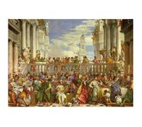 Educa - Puzzle de 4000 pièces pour Adultes | Les Noces de Cana, Paolo Veronese. Mesure: 136 x 96 cm. Comprend Un Service de pièce Perdu jusqu'à Stock. À partir de 14 Ans (19949)