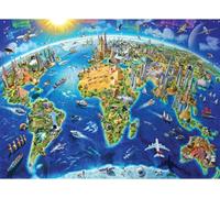 Puzzle 4000 pièces : Monuments du Monde