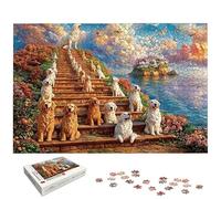 Puzzle 4000 Pièces Paysage, Puzzle 4000 Pièces pour Adultes et Enfants à Partir de 14 Ans, Paradis Puzzles Bois avec Une Boîte d'emballage Exquise, Puzzles pour Décoration Murale, Cadeau Femme, -7252