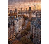 Puzzle 4000 Pièces, Paysage Urbain Adultes Puzzle 4000, Jeu Éducatif Puzzles, Classique Jigsaw Puzzles, Défi Impossible, Jeu D'adresse pour Toute la Famille, Décoration de la Les Murs FNKL4-169