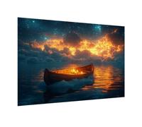 Puzzle 4000 Pieces Petit Bateau Puzzle 3D, Adultes Classique Puzzles, n-821