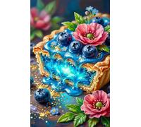 Puzzle 4000 Pièces pour Adultes 141x87cm - Gâteau Fleurs - Défi Impossible et Anti-Stress - Idée Cadeau Rigolote et Originale