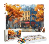 Puzzle 4000 Pieces, Puzzle 4000 Pièces Adultes, Un Puzzles Difficile, Impression Haute Définition & Couleurs Éclatantes, Puzzles Bois Arbre Architecture avec Une Boîte d'emballage Exquise W3H-284