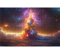 Puzzle 4000 Pieces, Puzzle Adultes 4000 Pièces Univers, Puzzles Classiques Bois 90x140 cm Onirique, Exquisite Papierboxverpackung, Tragbarer Netzbeutel Geeignet für Die ganze Familie Cadeau RXPT-4202