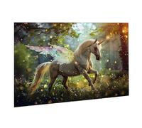 Puzzle 4000 Pièces Puzzle en Bois DIY Licorne Animaux 1 EU De l'art Décoration Cadeau Unique Décoration Maison, Puzzles Familial, Parfait Les Soirées de Jeu,Activité Familiale Parfaite K0F-403