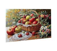 Puzzle 4000 Pièces Puzzle en Bois DIY Panier De Fruits Fleurs Jeu De l'art Décoration Cadeau Unique pour la Décoration de la Maison, Puzzles Familial, Parfait Soirées Jeu,Activité Familiale fr0-1021
