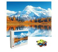 Puzzle 4000 Pièces rivière, Puzzle Adulte Bois, Impossible Classique Jigsaw Puzzles Paysage, Jeu D'adresse pour Toute la Famille, Puzzles Coloré Jeu Ponte, Decoration et Cadeau 141.5 X 87.5 cm 8p-370