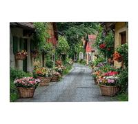 Puzzle 4000 Pieces Usine, Puzzle 4000 Pièces Adultes Fleur, Puzzles en Bois pour Adultes Jeux Educatifs, Puzzles avec Une Boîte d'emballage Exquise pour Cadeau Femme, Tableau Decoration Murale -2830