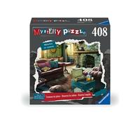 Ravensburger - Puzzle Familial - Mystery Puzzle - 408 pièces - Meurtre en Cadeau - Examinez Les pièces, Découvrez Les Indices et Résolvez l'enquête ! - avec Notice, Cartes et enveloppes - 12001204