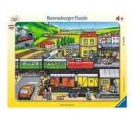 Puzzle 41 pièces Ravensburger - Voyage en train multicolore G