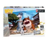Nathan - Puzzle enfants - 45 pièces - Idéfix et ses amis - Fille ou garçon dès 5 ans - Puzzle de qualité supérieure - Carton épais et résistant - Animaux - 86023