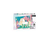 Puzzle 45 pièces Jolie Licorne Poster Inclus