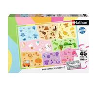 Puzzle 45 pieces un monde de couleurs