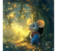 Puzzle 48 Pièces Adultes Animaux Fantastiques Arbres, Développe Observation, Logique et Concentration, Puzzle Adulte 48 Pieces 20x20 cm