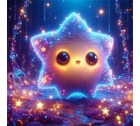 Puzzle 48 Pièces Adultes Étoile Rêve, Développe Observation, Logique et Concentration, Puzzle Adulte 48 Pieces 20x20 cm