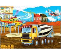 Puzzle 48 pièces Bluebird - Sur le chantier de construction