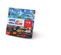 Puzzle 48p Dessus Dessous Vehicules