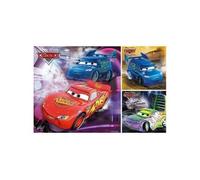 Puzzle 3 X 49 Pièces - Cars : Sur La Piste De Course