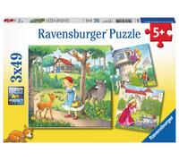 Puzzle 49 pièces 3 Puzzles - Contes et Légendes