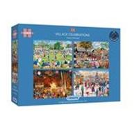 Gibsons Puzzle 4 x 500 pièces : Fêtes de Village