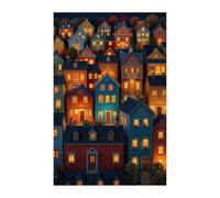 Puzzle 50 Pieces Adultes Paysage Campagne, Défis Amusants Détente Créativité Puzzle Impossible, Puzzles pour Adultes 50 Pièces 35 x 25 cm