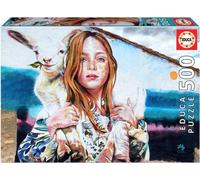 Educa - Puzzle de 500 pièces pour Adultes | La Pastora, Lily Brick. Mesure: 48 x 34 cm. Contient Environ de la Colle Fix Puzzle. À partir de 11 Ans (19910)