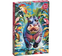 Puzzle 500 CherryPazzi Hippopotame heureux 20272