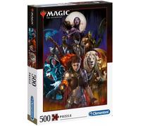Clementoni - Puzzle adulte - Magic: The Gathering - 500 pièces - Fabriqué en Italie