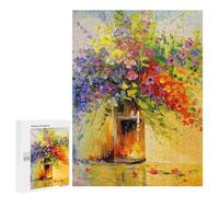 Puzzle 500 PCS A Bouquet of Wild Flowers Puzzles pour Adultes, Jouet, Décoration Murale, Difficile, Difficile, Cadeaux Uniques pour Anniversaire Et Noël 500 PCS