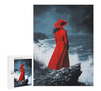 Puzzle 500 PCS At The Edge of The World Puzzles pour Adultes, Jouet, Décoration Murale, Difficile, Difficile, Cadeaux Uniques pour Anniversaire Et Noël 500 PCS