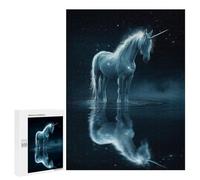 Puzzle 500 PCS Beautiful Magical Unicorn Puzzles pour Adultes, Jouet, Décoration Murale, Cadeau d'anniversaire, Idéal pour Toute La Famille 500 PCS