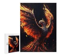 Puzzle 500 PCS Black Phoenix Puzzles pour Adultes, Jouet, Décoration Murale, Cadeau d'anniversaire, Idéal pour Toute La Famille 500 PCS
