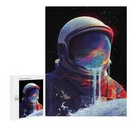 Puzzle 500 PCS Cosmic Astronaut Helmet-9 Puzzles pour Adolescents - Anti-Stress - Défi Éducatif - Idée Cadeau Et Anniversaire Unique 500 PCS