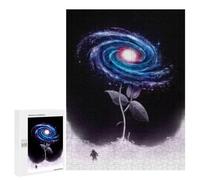 Puzzle 500 PCS Cosmic Rose in Snow Puzzles pour Adolescents Course De Vitesse Manuelle Activités Amusantes À La Maison Jeu Stimulant Et Jeu en Famille 500 PCS