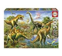 Educa Borrás Puzzle Cour jurassique 500 pièces Multicolore G