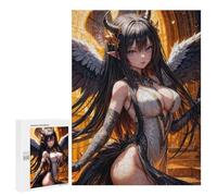 Puzzle 500 PCS Devil Angel Anime Girl Puzzles pour Adolescents Course De Vitesse Manuelle Activités Amusantes À La Maison Jeu Stimulant Et Jeu en Famille 500 PCS