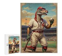 Puzzle 500 PCS Dino Home Run Hero 4 Puzzles pour Adultes, Jouet, Décoration Murale, Difficile, Difficile, Cadeaux Uniques pour Anniversaire Et Noël 500 PCS