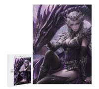 Puzzle 500 PCS Dragon Queen Armor Set Puzzles pour Adultes - Cadeau d'anniversaire - Jeu Difficile Et Stimulant - Cadeaux