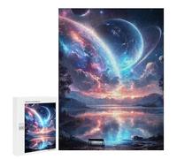 Puzzle 500 PCS Fantasy Alien Planet Landscape -1 Puzzles pour Adultes - Cadeau d'anniversaire - Jeu Difficile Et Stimulant - Cadeaux