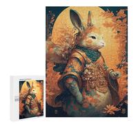 Puzzle 500 PCS Fantasy Rabbit Art Print Puzzles pour Adolescents - Anti-Stress - Défi Éducatif - Idée Cadeau Et Anniversaire Unique 500 PCS
