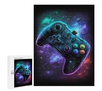 Puzzle 500 PCS Galactic Gaming Controller Art -7 Puzzles pour Adolescents - Anti-Stress - Défi Éducatif - Idée Cadeau Et Anniversaire Unique 500 PCS