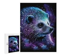 Puzzle 500 PCS Galactic Hedgehog Art Print-6 Puzzles pour Adultes - Cadeau d'anniversaire - Jeu Difficile Et Stimulant - Cadeaux