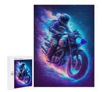 Puzzle 500 PCS Galactic Motorcycle Adventure Puzzles pour Adultes Améliorent La Mémoire Interaction Parent-Enfant Casse-tête Jeux De Société en Famille 500 PCS