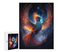 Puzzle 500 PCS Galactic Phoenix Art Print -7 Puzzles pour Adolescents Course De Vitesse Manuelle Activités Amusantes À La Maison Jeu Stimulant Et Jeu en Famille 500 PCS