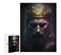 Puzzle 500 PCS Golden Crown Majesty Puzzles pour Adolescents - Anti-Stress - Défi Éducatif - Idée Cadeau Et Anniversaire Unique 500 PCS