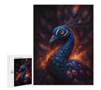 Puzzle 500 PCS Magical Peacock Artwork -1 Puzzles pour Adolescents Course De Vitesse Manuelle Activités Amusantes À La Maison Jeu Stimulant Et Jeu en Famille 500 PCS