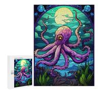Puzzle 500 PCS Octopus Magic The Sea Puzzles pour Adultes, Jouet, Décoration Murale, Difficile, Difficile, Cadeaux Uniques pour Anniversaire Et Noël 500 PCS
