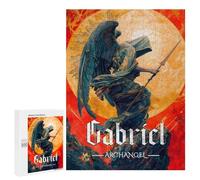 Puzzle 500 PCS pour Adolescentes Gabriel Archangel Art Puzzle pour Adultes, Jouet, Décoration Murale, Cadeaux pour Femmes, Cadeaux Uniques pour Anniversaire Et Noël 500 PCS