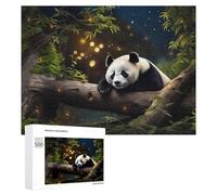 Puzzle 500 PCS pour Adolescents Animal Panda Puzzle pour Adultes Jeu De Réflexion, Analyse Et Logique, Idéal comme Cadeau 500 PCS